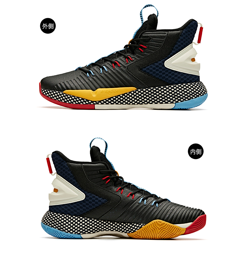 速战3安踏高帮球鞋男新款篮球鞋正品新款运动战靴时尚篮球鞋11941606