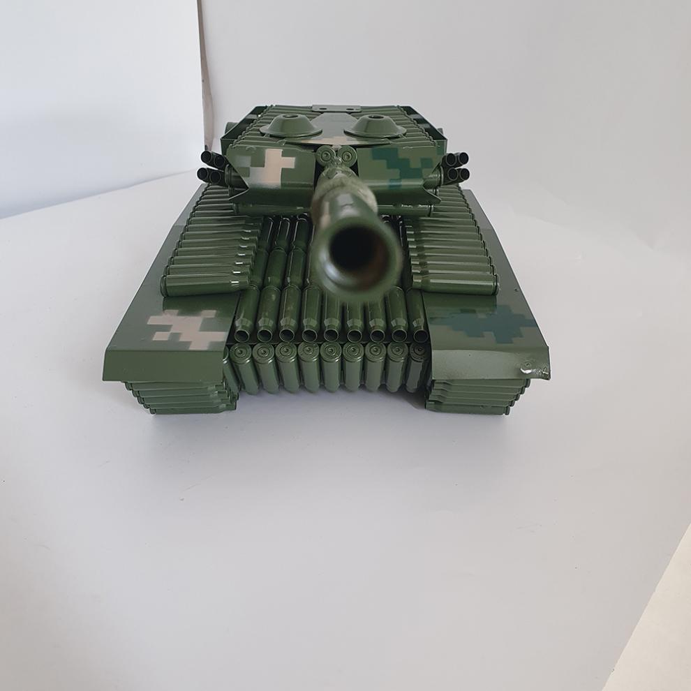 子弹壳工艺品摆件壳工艺品飞机焊接模型0395粘99主战坦克手工制作摆件