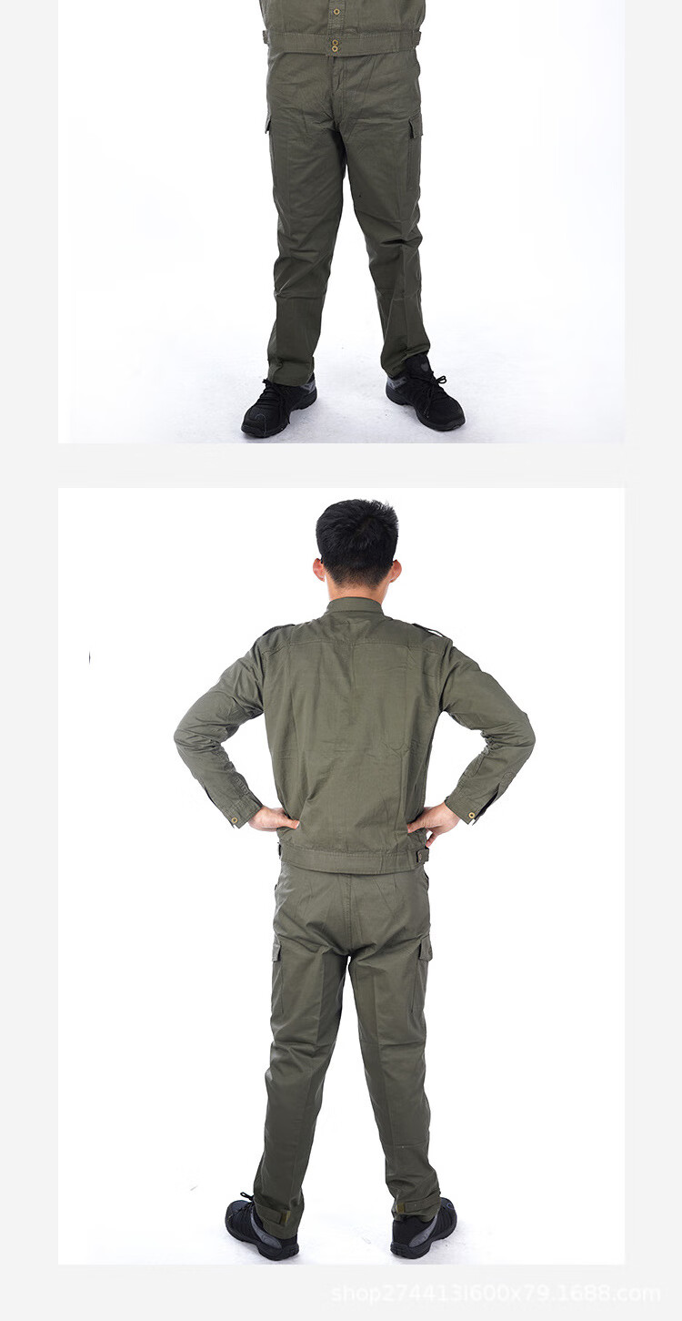 迷彩训服工作服训练服户外作训服迷彩运动休闲服开学 87海洋迷彩服