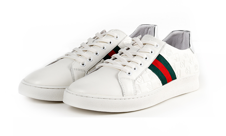 raidy boer/雷迪波尔男士牛皮革新款压花皮时尚休闲鞋2008 黑色 37