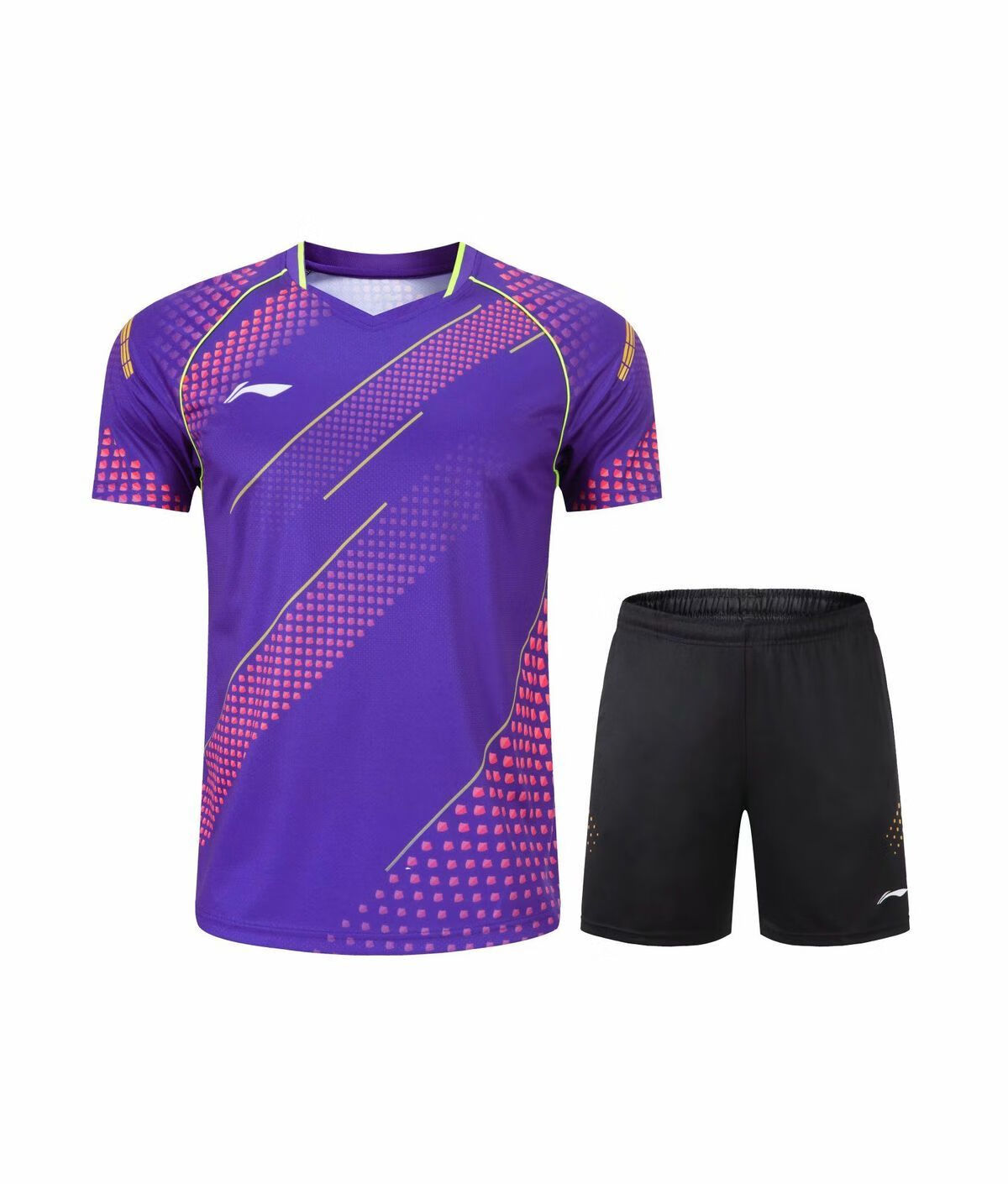 乒乓球服套装2021国家队运动服男中国队国乒比赛队服球衣印字 男款