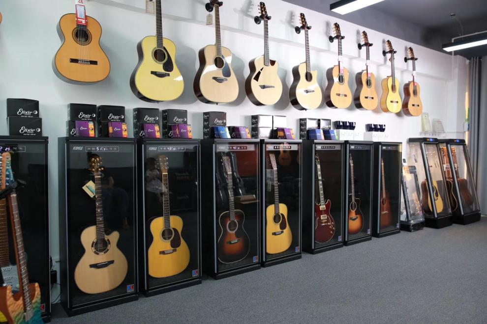 京选吉他恒湿除湿柜科美乐吉他除湿柜保养防潮柜智能恒湿加湿除湿电木