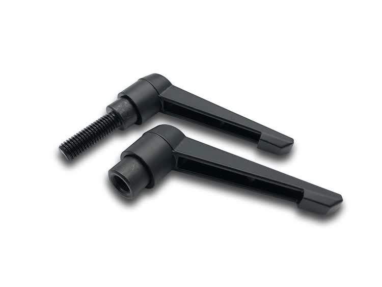 定制定制可调位紧定手柄螺丝 7字型棘轮把手 l型快速锁紧扳手螺栓旋转