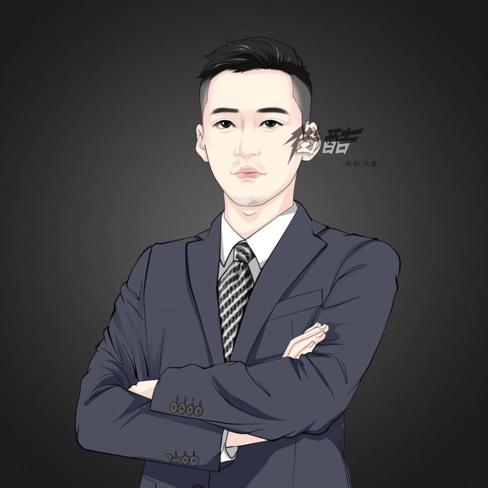 新款手绘头像定制微信约稿真人照片转动漫画写实商务男女插画logo设计