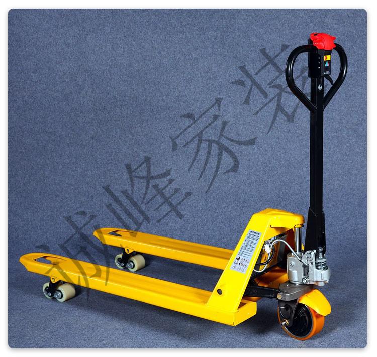 电动叉车地牛手动液压搬运车2吨3吨堆高托盘车升降车油压车半电动铲车
