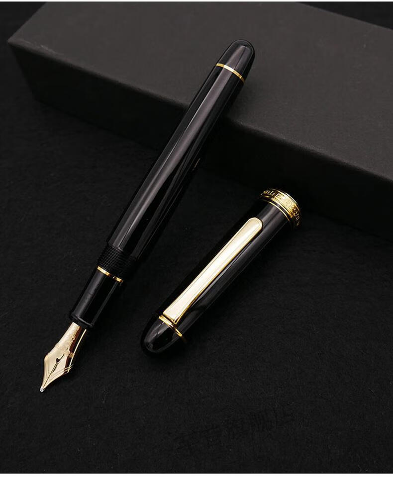 歌胜朗白金3776 platinum 白金钢笔3776 世纪城堡白桂冠绿 新色 大型