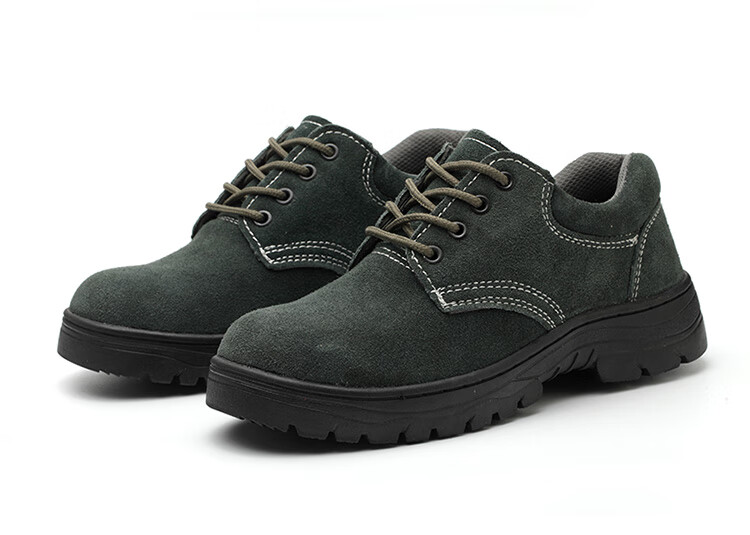 真牛皮劳保鞋男士皮鞋工作鞋男钢包头安防砸防滑防烫四季橡胶底电焊工