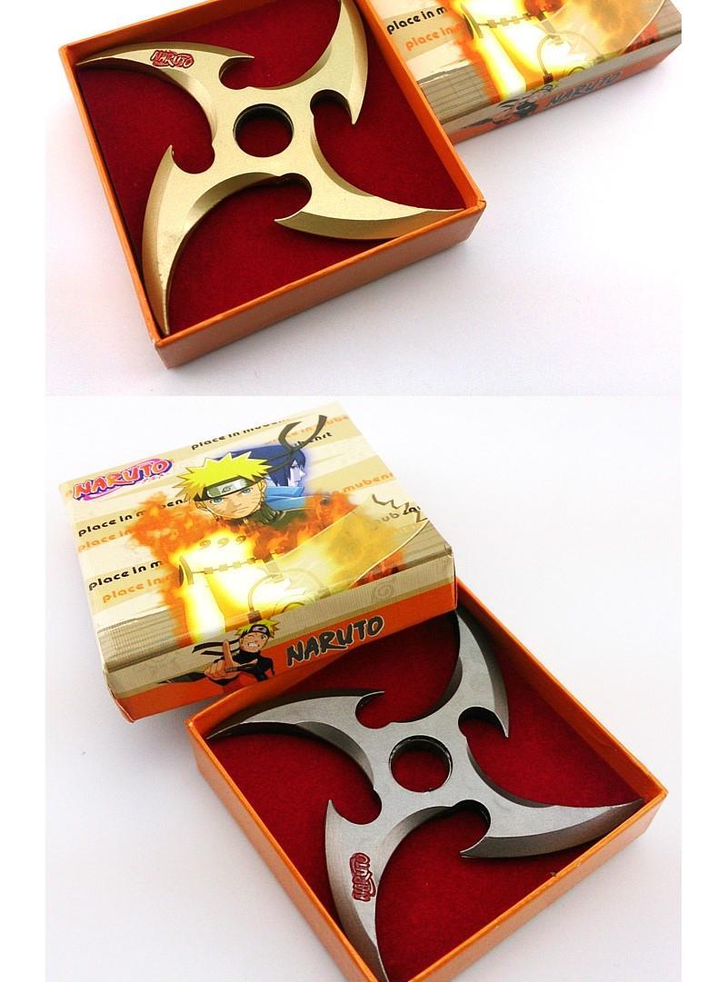 火影忍者飞镖武1器刀手里剑动漫周边火影忍者鸣人手里剑佐助飞镖锌