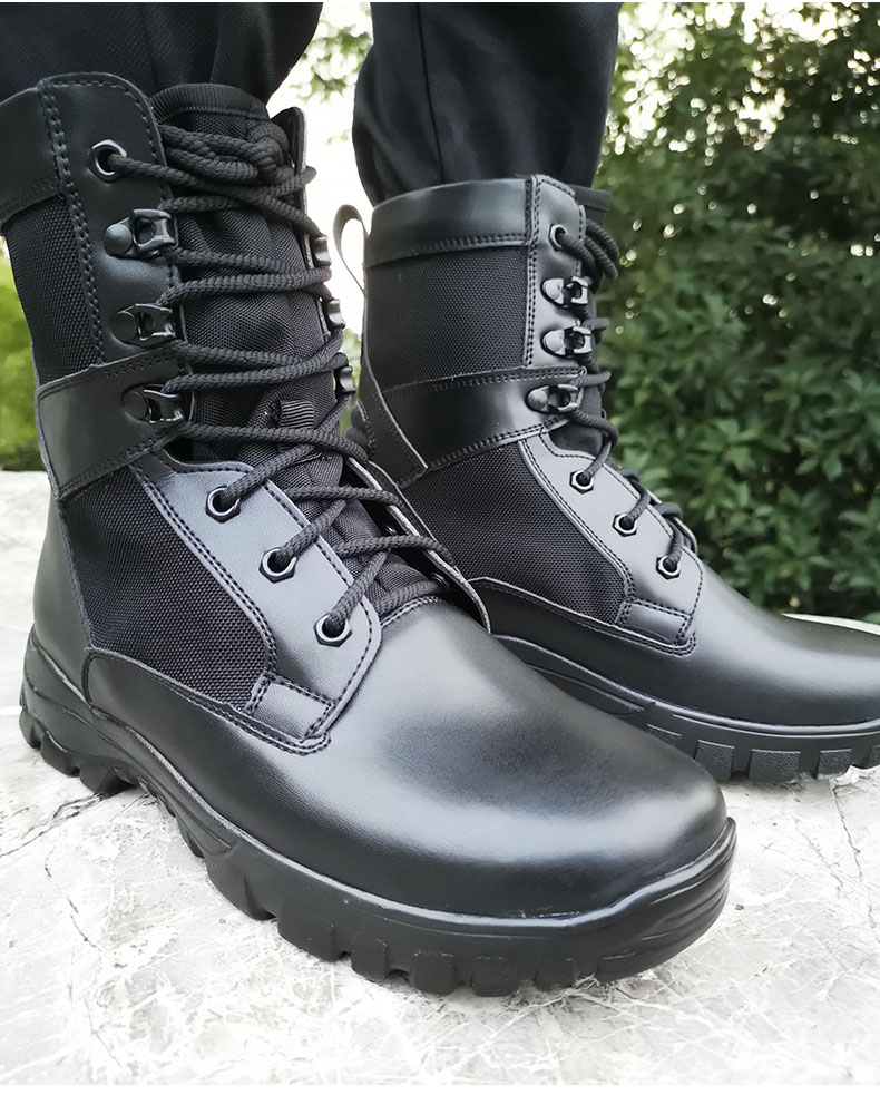 陆战队特战靴冬季作战男靴超轻武春秋战术靴透气减震大码陆战靴高帮