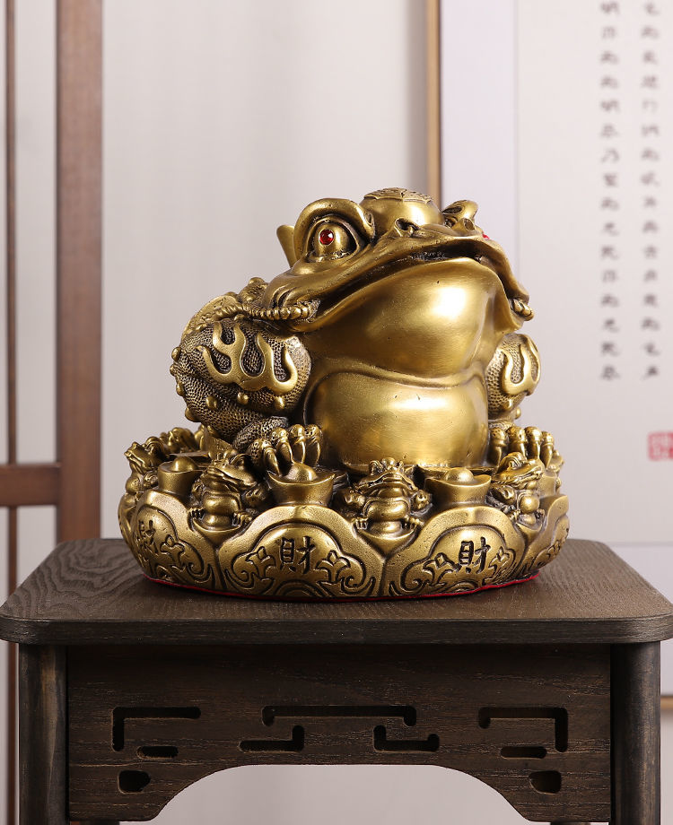 长11cm金蟾【送底座 五帝钱】【图片 价格 品牌 报价】-京东