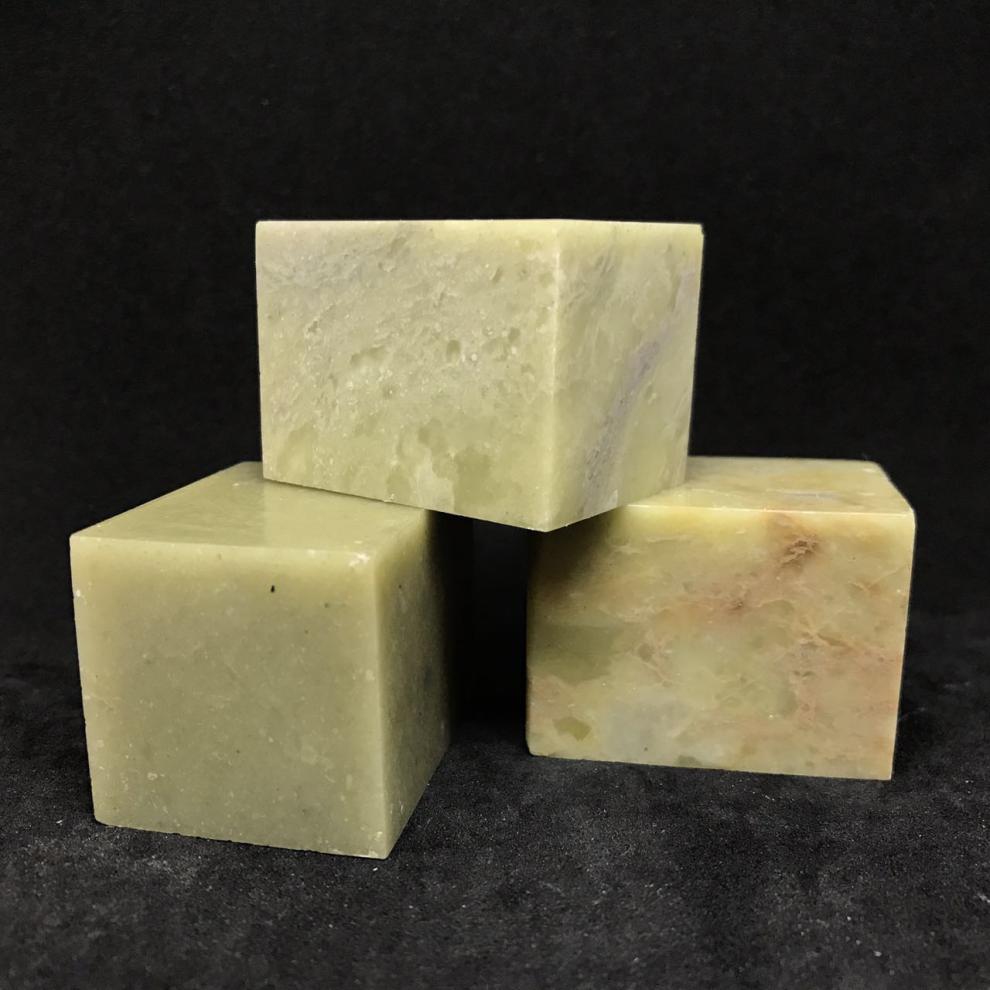 3x3x4青田石练习章料 印章石料 篆刻石料书法印章 印石章料