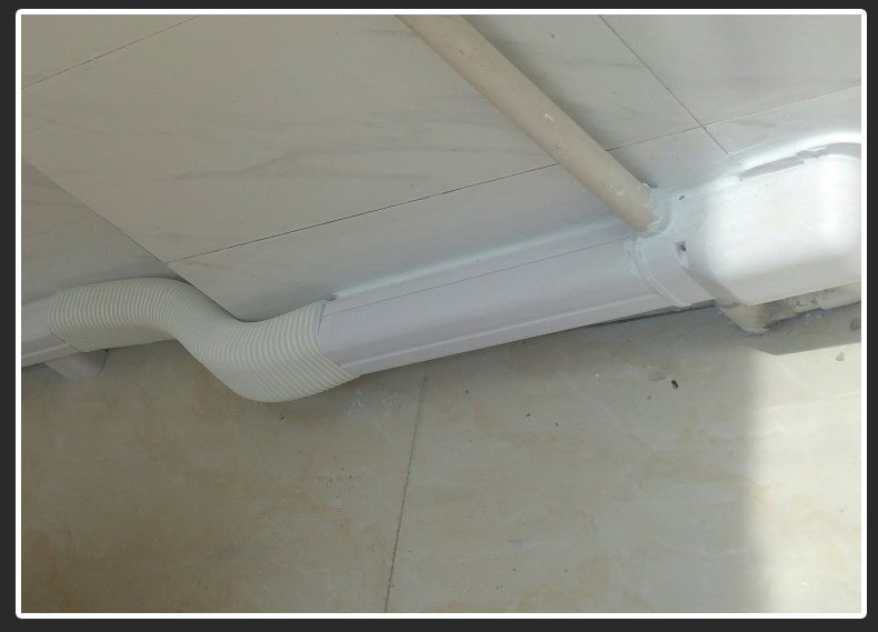 75*65挂机空调管路保护套管空调装饰管空调管槽遮挡盒空调铜管套 75*6