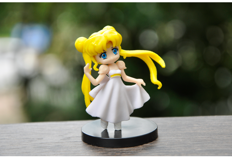 美少女战士盲盒公仔女生礼物新款q版模型水兵月月野兔小小兔玩偶女孩