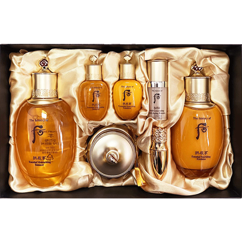 后(the history of whoo)套装 女士护肤品礼盒 补水紧致提拉淡纹 君