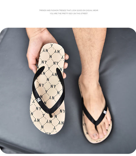 夏季新款男士人字拖潮流拖鞋男外穿防滑夹脚沙滩凉鞋个性网红凉拖a260