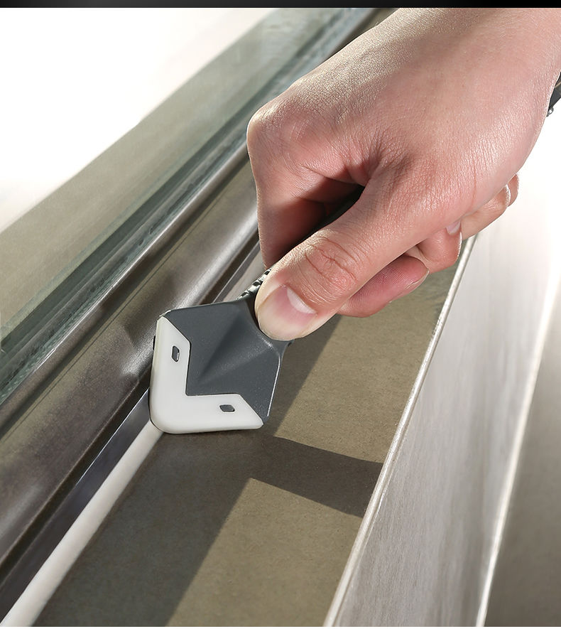 铲胶器抹平刮板玻璃胶刮胶刮墙角打胶修边清除神器美缝工具去除残金属