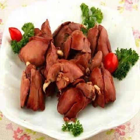 新鲜鸽子肝24斤鸽内脏营养丰富速冻鸽肝烧烤串串均可昌盛隆4斤装鸽肝