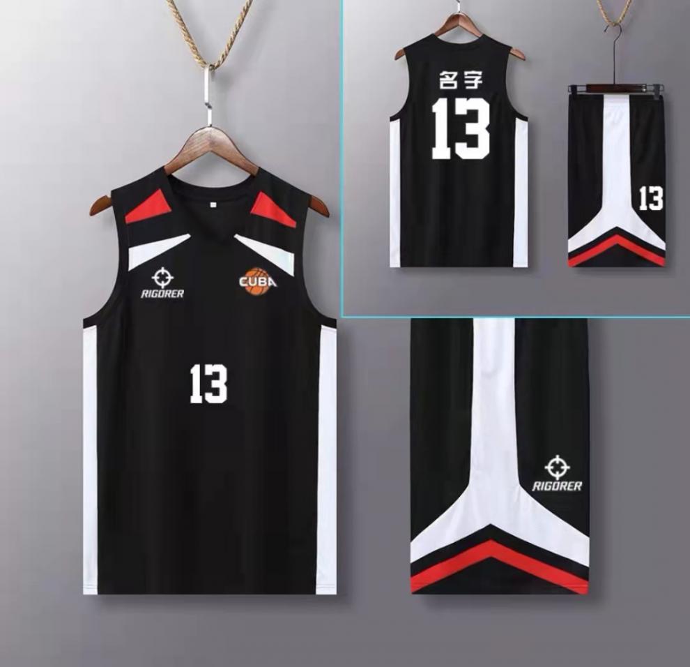 2022准者新款篮球服套装新款准者篮球服套装男女大学生cuba球衣比赛