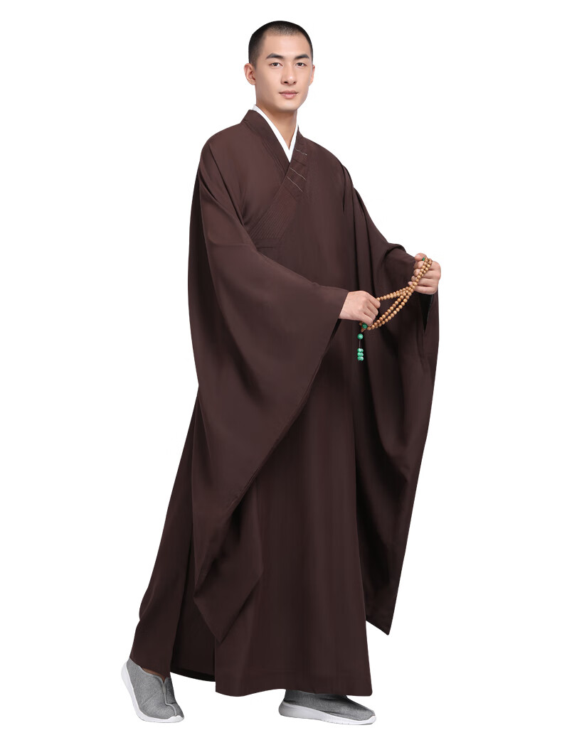 出家人穿的衣服海青居士服麻纱透气夏法会佛教僧服男女同款海清 大