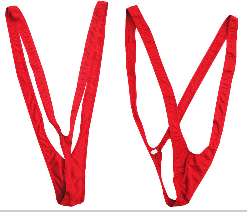 欧美男式v形连体衣性感男士情趣内裤角色扮演sm激情免脱连体设计三点