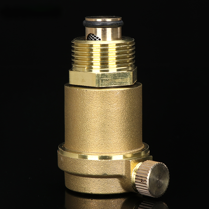 黄铜加厚排气阀全铜自动排气阀管道暖气水管放气阀排空气阀门dn20