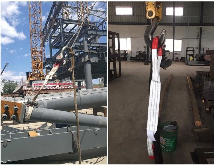 吊装带吊车吊带纤维吊绳大吊车叉车国标5吨扁平工业起重吊带吊装带1吨