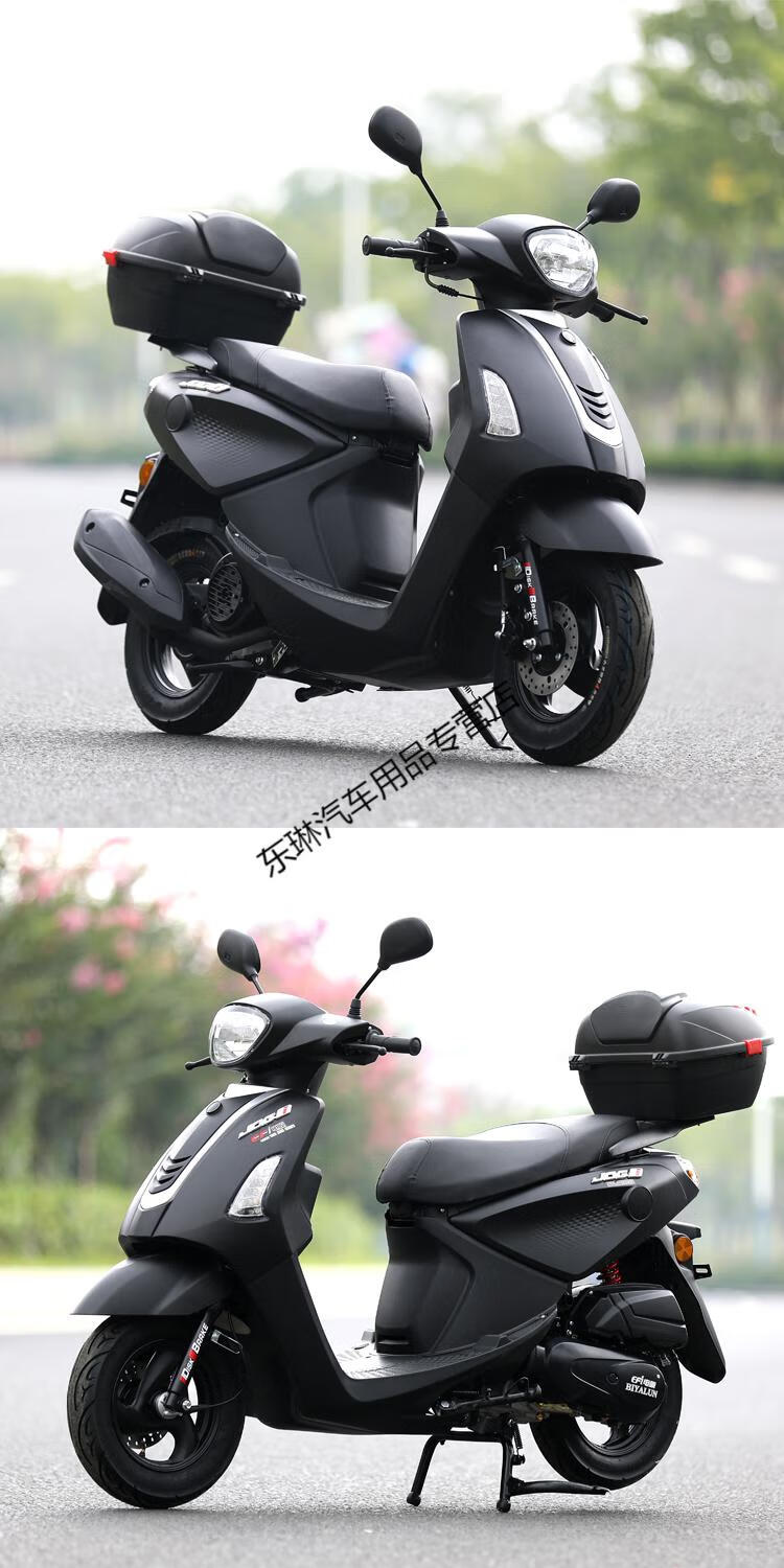 牌巧格踏板摩托车jog125五羊款式燃油整车国四电喷雅马哈款式可上牌