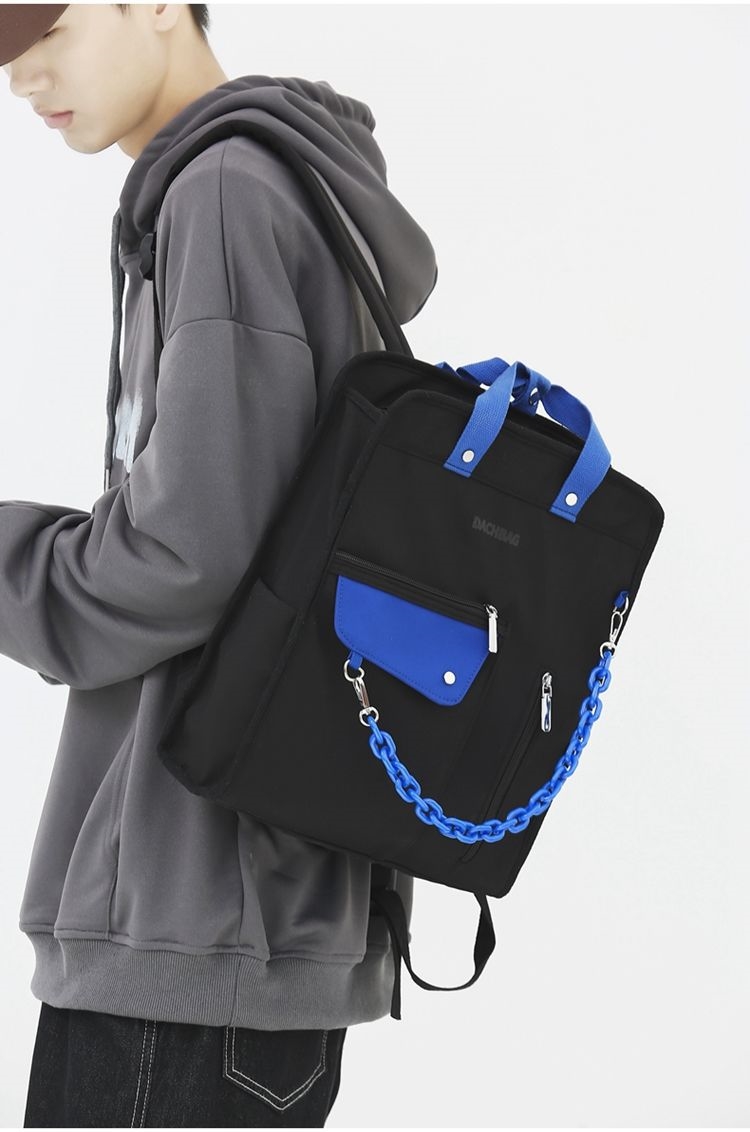 书包ins冷淡风书包ins冷淡风背包女双肩感大学生设计感小众男生潮流