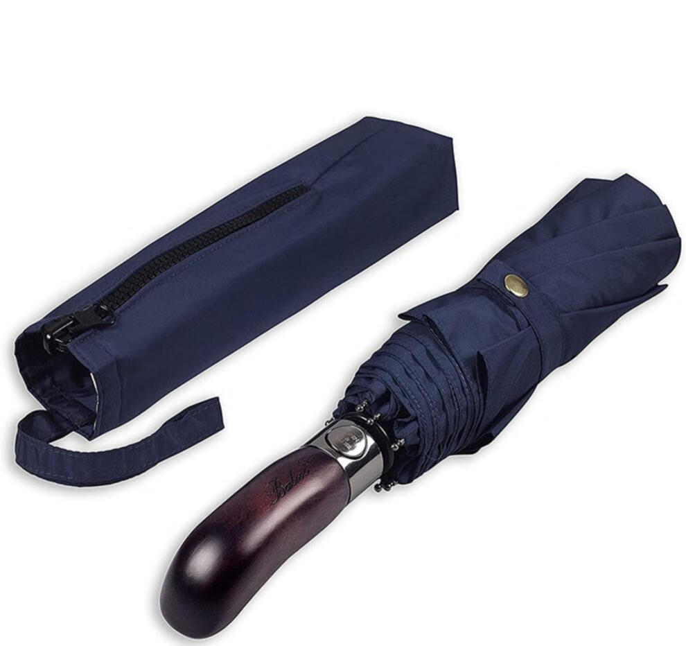 fox umbrellas雨伞英国balios手工雨伞绅士贵族伞自动轻折叠伞男晴