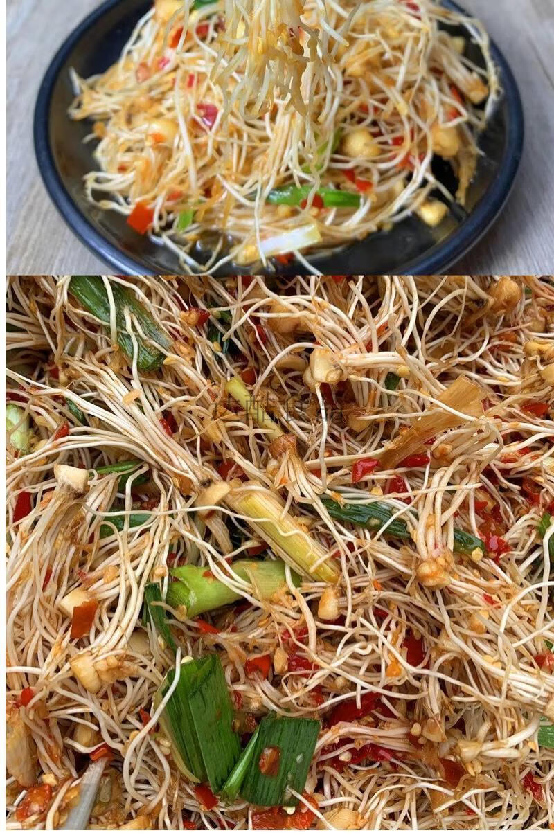 【新品】江西特产农家味大蒜须大蒜叶大蒜苗下饭菜腌菜 大蒜须1瓶