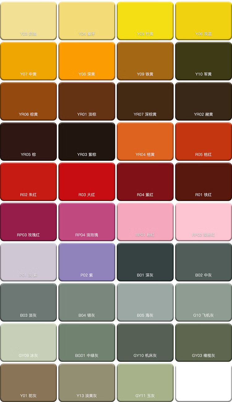 结构环氧树脂面漆金属防锈漆工业漆栏杆铁艺防腐漆设备专用油漆 中绿