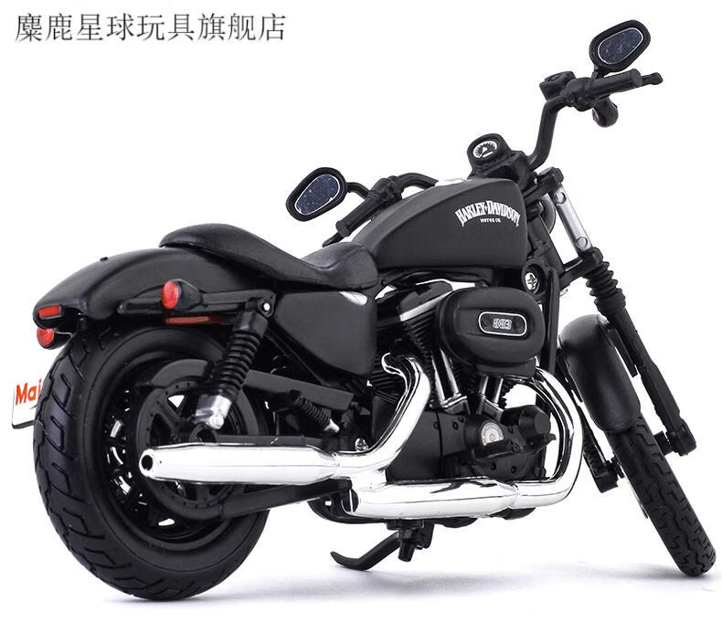 收藏玩具滑翔路王/硬汉883机车模型 1:12/哈雷公路 摩托车【图片 价格