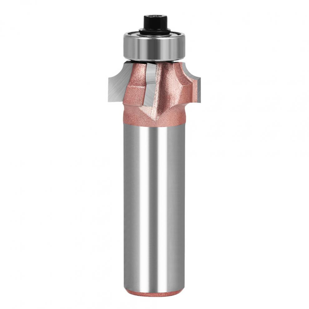 工业级四刃圆角刀木工铣刀开槽刀具修边机刀头r倒角刀雕刻机锣刀 四刃