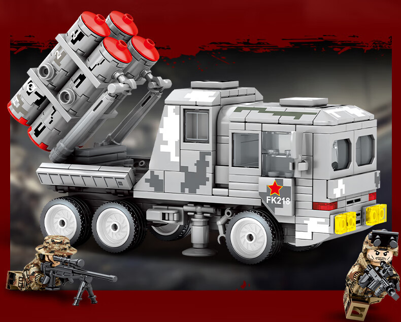 乐高lego二战军事重型主战坦克装甲战斗飞机防空导弹车模型积木摆设