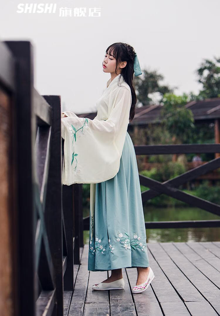示诗 汉服 女学生汉服女成人仙气汉服 少女汉服女中国风学生古装仙气