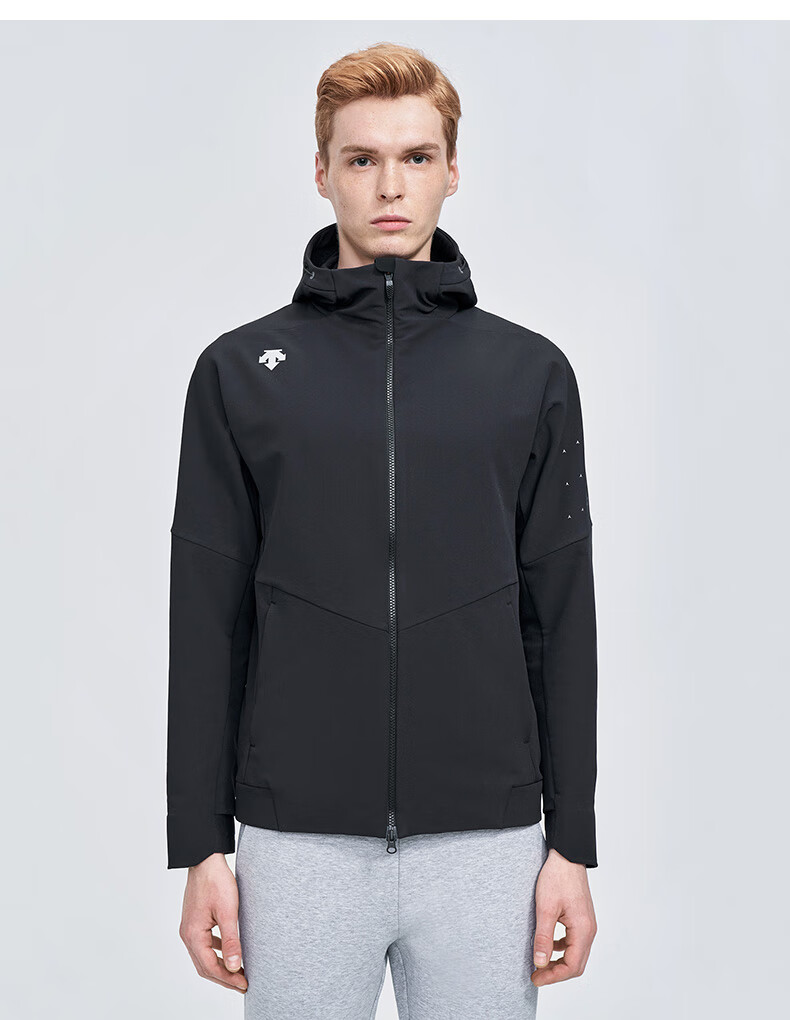 descente迪桑特running男子梭织运动外套d1431rjk45深蓝色db2xl185