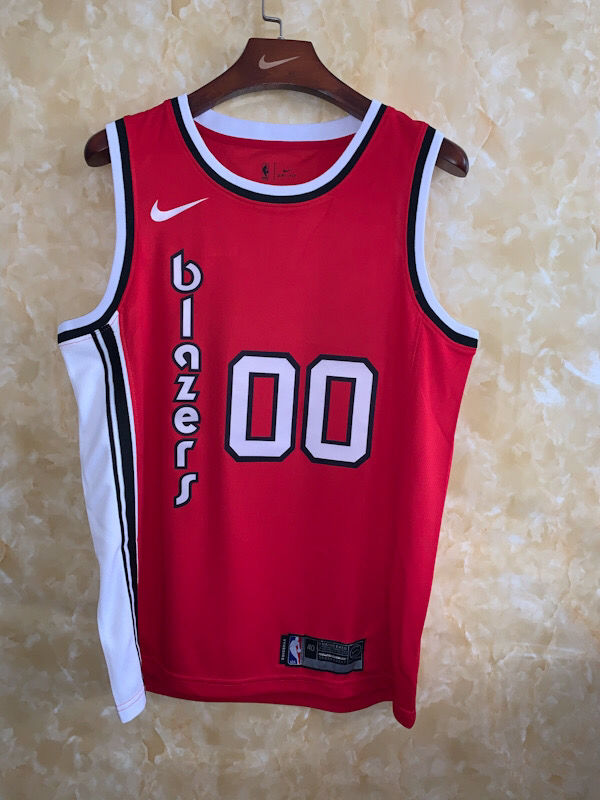 安东尼麦科勒姆新赛季城市版球衣 开拓者21新赛季城市版0号利拉德 欧