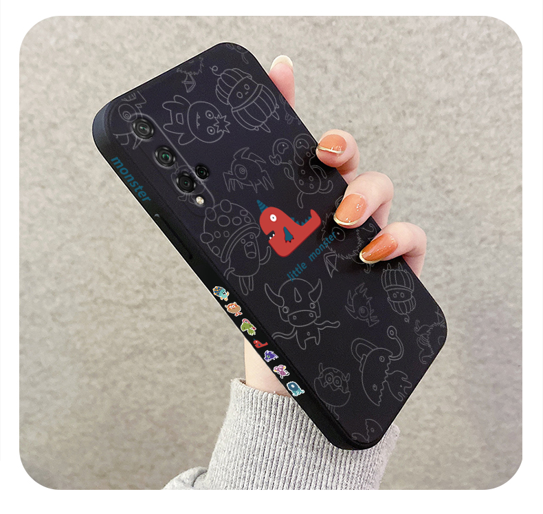 仁尼小怪兽华为nova5pro手机壳nova5i保护套nova5ipro直边nova5ztpu