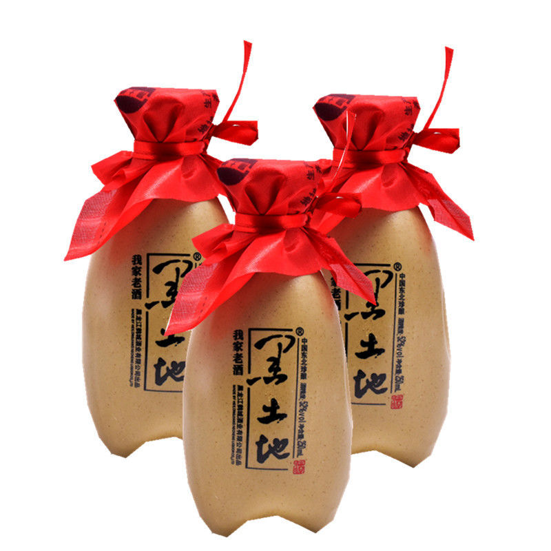 黑土地白酒250ml瓶黑土地白酒52度半斤白酒东北白酒我家老酒东北饭店