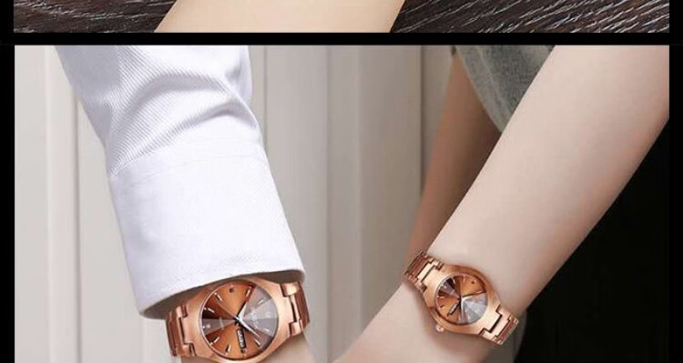 keystar手表女2022年新款腕表品牌小众韩版纪念轻奢防水时尚情侣银色