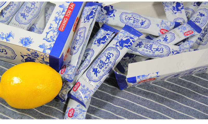 怀旧90后小时候的零食儿时 【一人独享装】老酸奶13g*30条(1盒)【图片