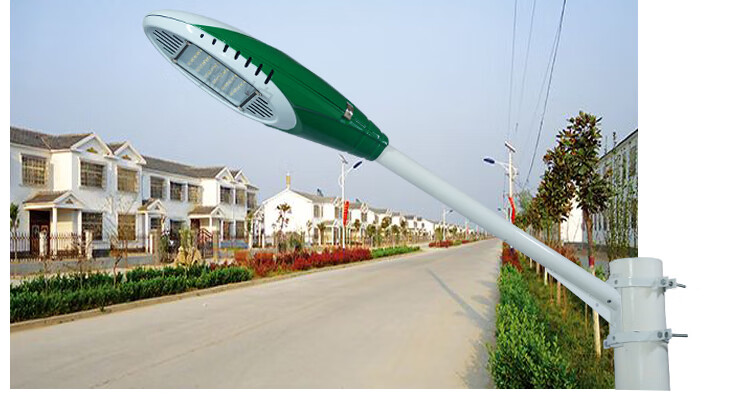 led路灯头新农村超亮火炬道路户外照明灯防水电线杆100w挑臂路灯火炬