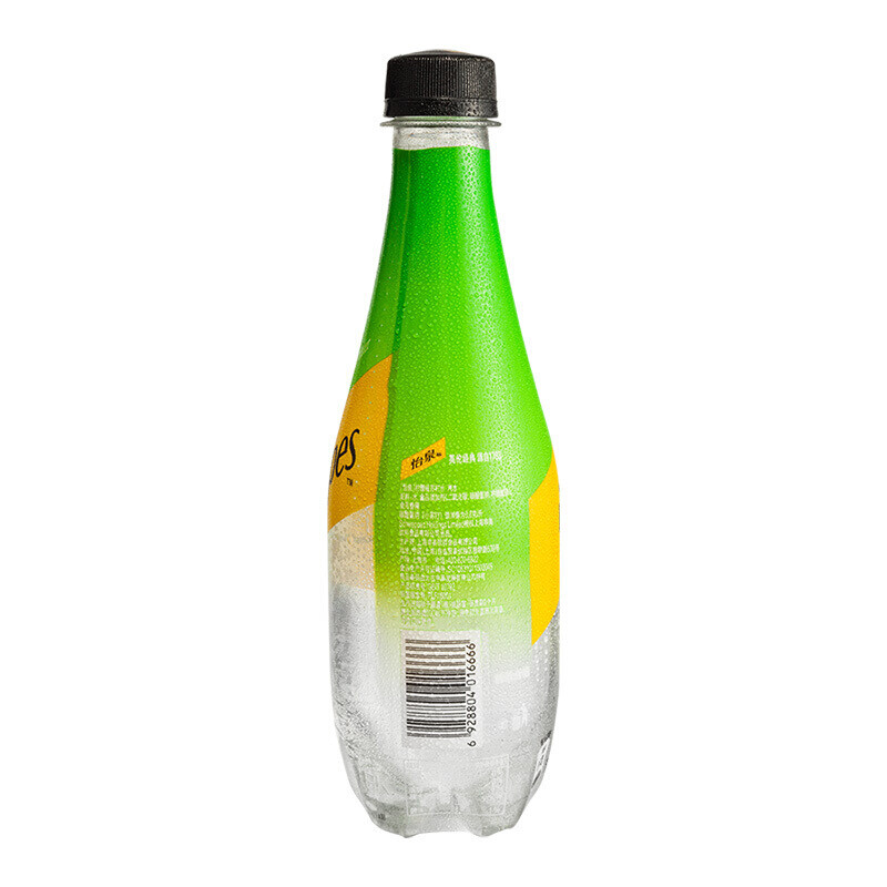 怡泉苏打水桃汁柠檬苦柠味400ml12瓶整箱气泡小苏打