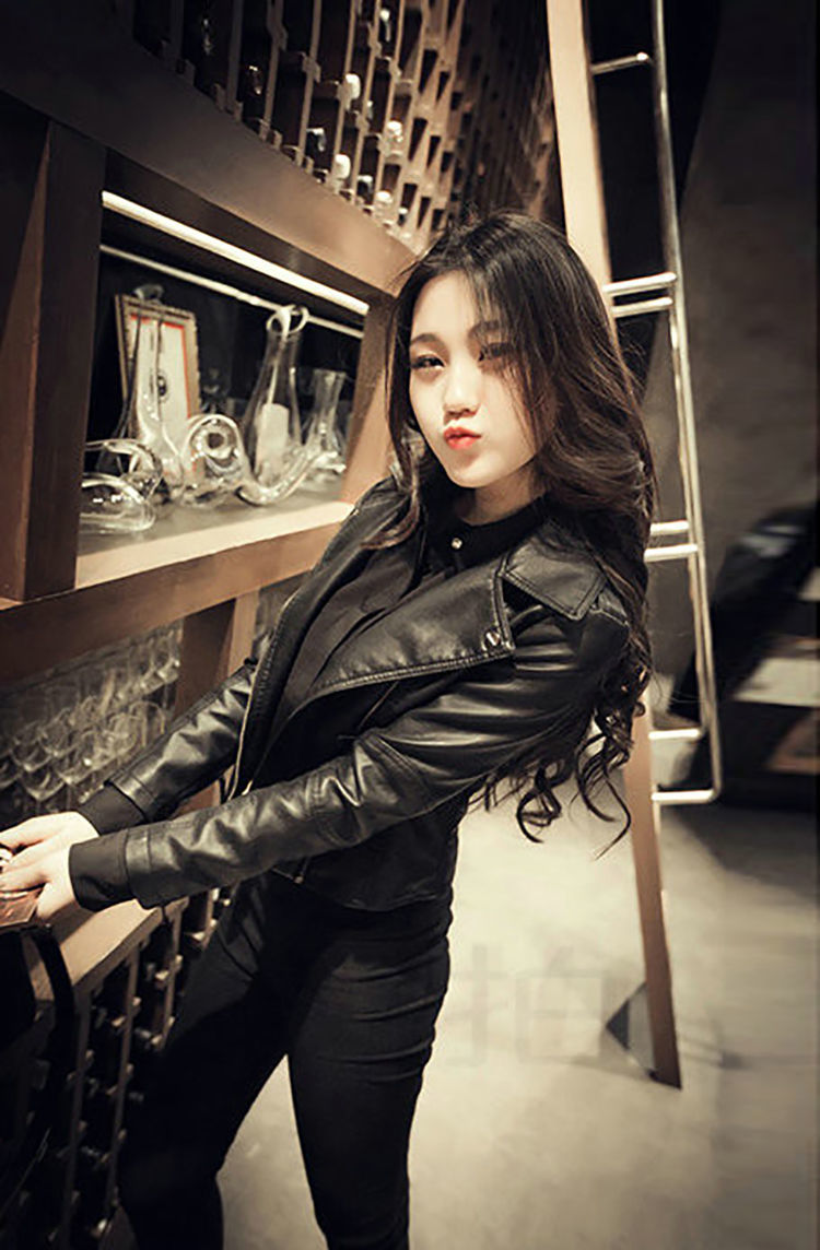 春秋皮衣外套女高品质秋冬新款韩版百搭机车小皮衣女短款外套皮夹克