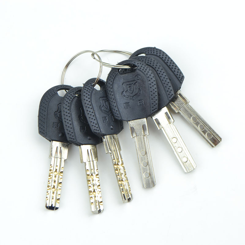 豪迪锁具2288通用型老式盗门锁十字升b锁芯外装门锁2288锁壳不带锁芯