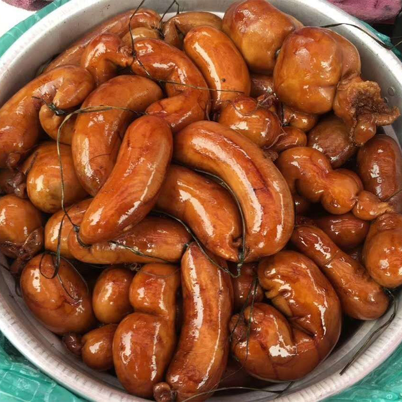 衢州特产杜泽灌肠龙游农家纯手工猪肠网红糯米肠米粉特色小吃美食 【