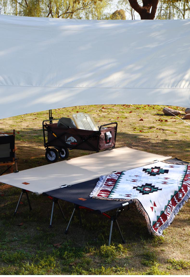 步林山野露营床guideseries户外轻铝合金折叠床帐篷野营露营床便携