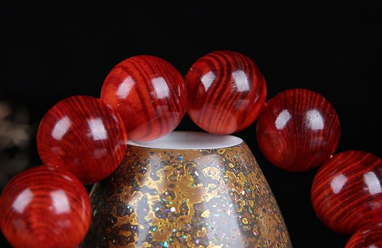 血龙木全透光印尼血龙木手串全透光沉水手链男冰种老料正宗佛珠手串男