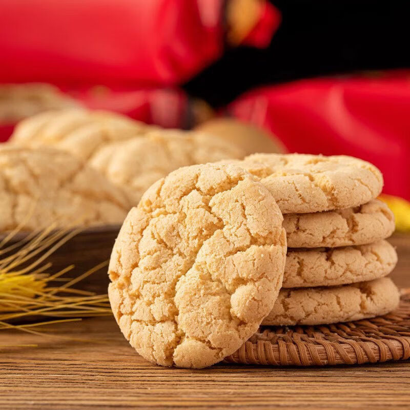 鼎福桃酥鼎福老味道桃酥酥性饼干婚庆桃酥过节song礼song长辈年货300g