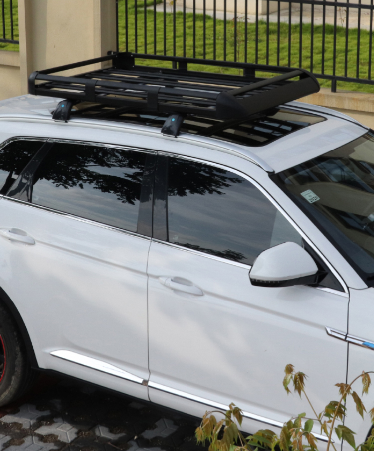 专用北汽幻速s7车顶行李架s6汽车货架威旺m60车载suv框筐改装横杆双层